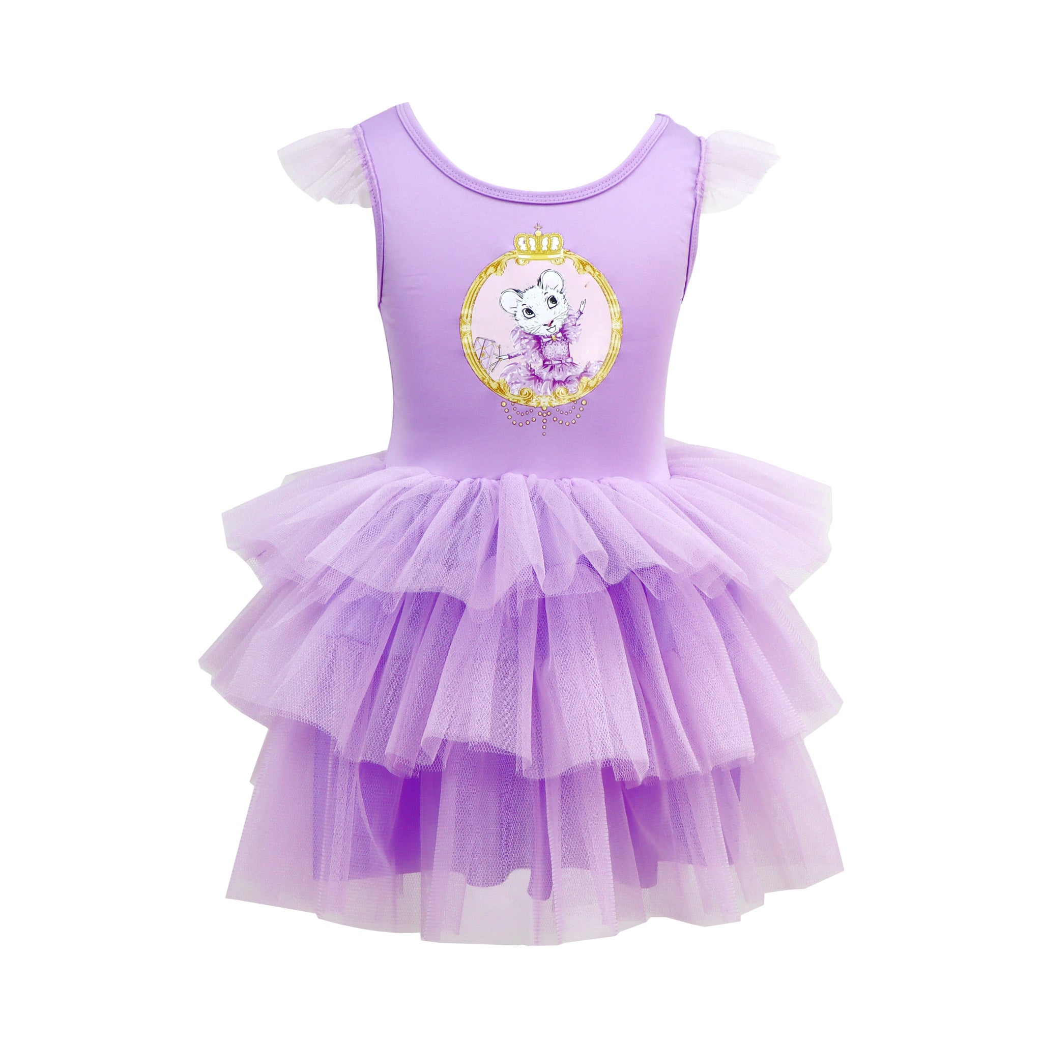 Claris Fashion Tulle Dress in Pink