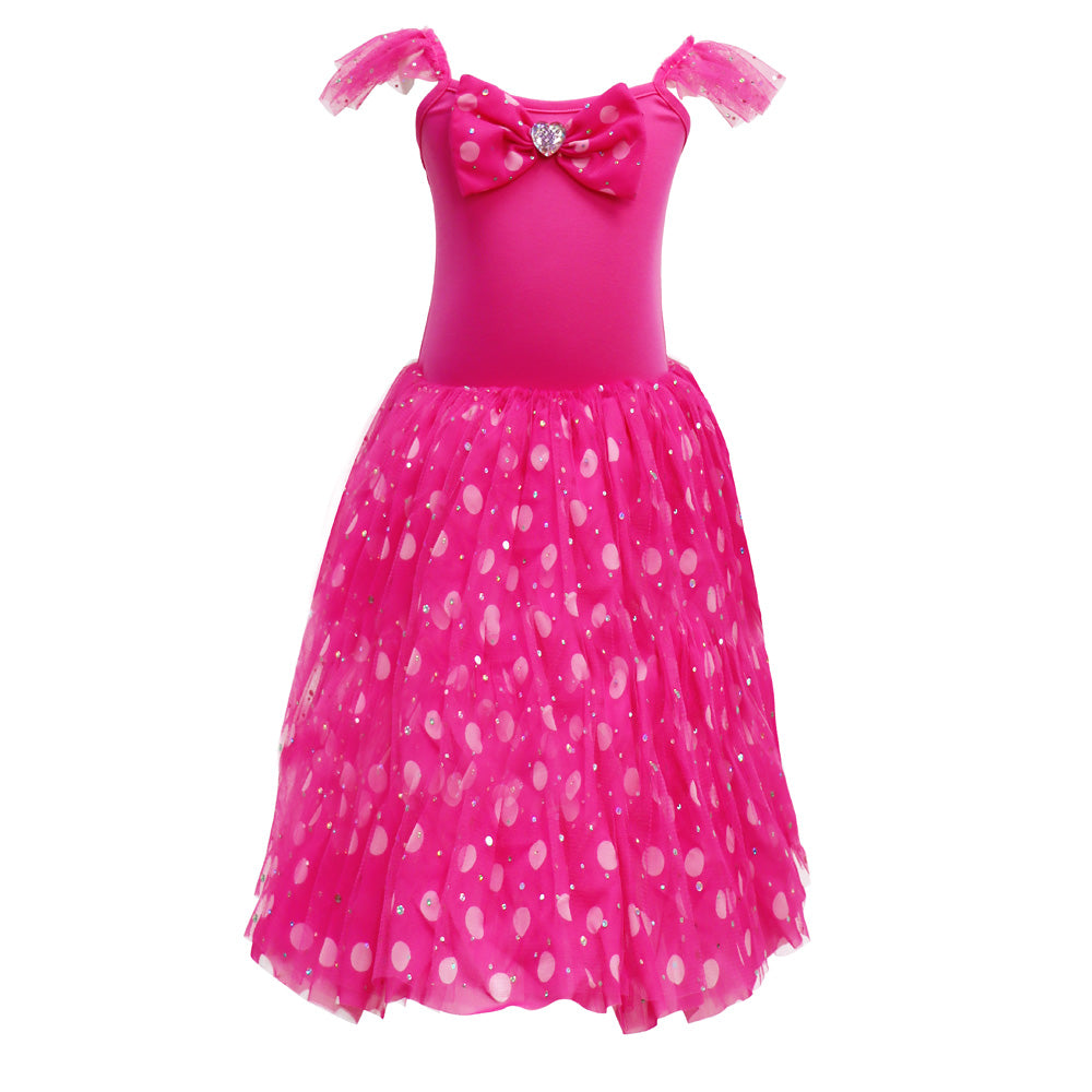 Pink Polkadot - Inspired By Harry Styles - Sustainably Made Dress main image 0